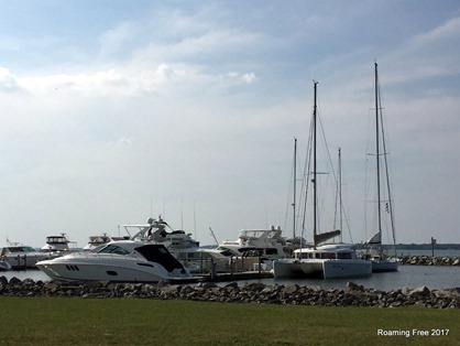 Boats in the Marina