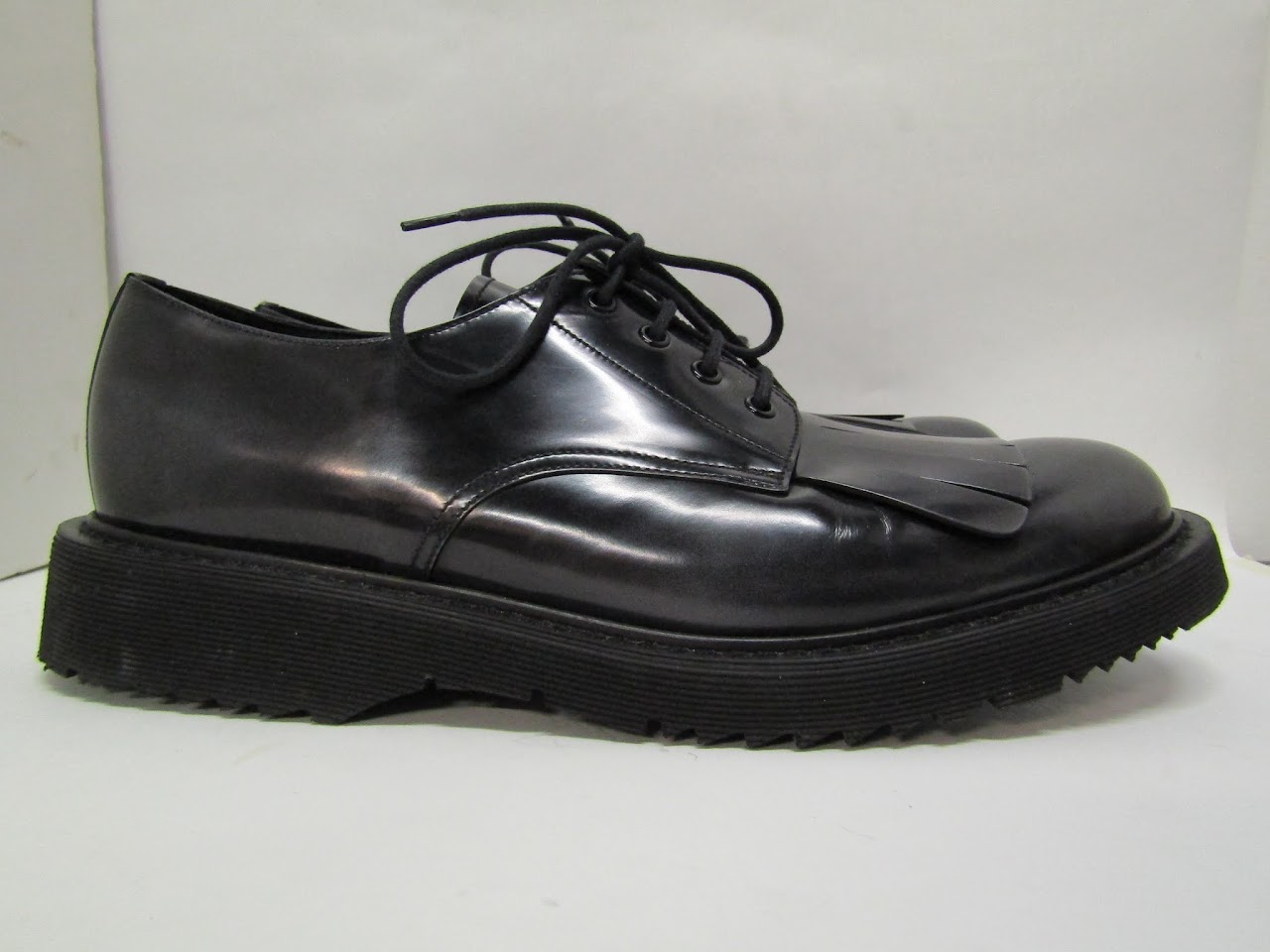 Prada Kiltie Lace Ups