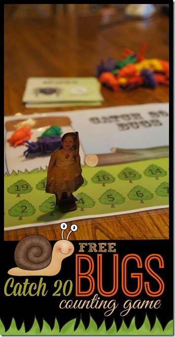 FREE Catch 20 Bugs Counting Game for Preschool, PreK, and Kindergarten age kids. This is such a fun, visual, hands on learning activity that help skids master those difficult numbers 11-19. LOW PREP! Great math games for homeschool, summer learning, or at home preschool. FREE Catch 20 Bugs Counting Game for Preschool, PreK, and Kindergarten age kids. This is such a fun, visual, hands on learning activity that help skids master those difficult numbers 11-19. LOW PREP! Great math games for homeschool, summer learning, or at home preschool.