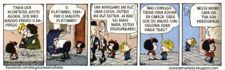 Clube da Mafalda:  Tirinha 618 