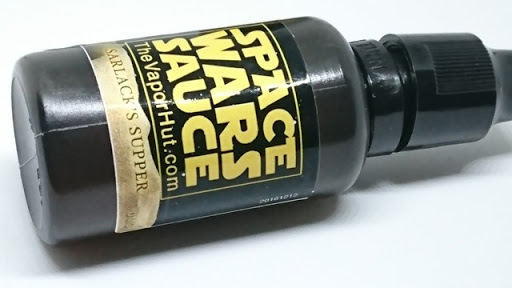 DSC 1933 thumb%25255B2%25255D - 【リキッド】THE VAPOR HUTからSPACE WARS SAUCE「DARTH VAPOR（ダース・ベイパー）」「SARLACK'S SUPPER（サーラックススーパー）」レビュー。【スターウォーズパロディ】