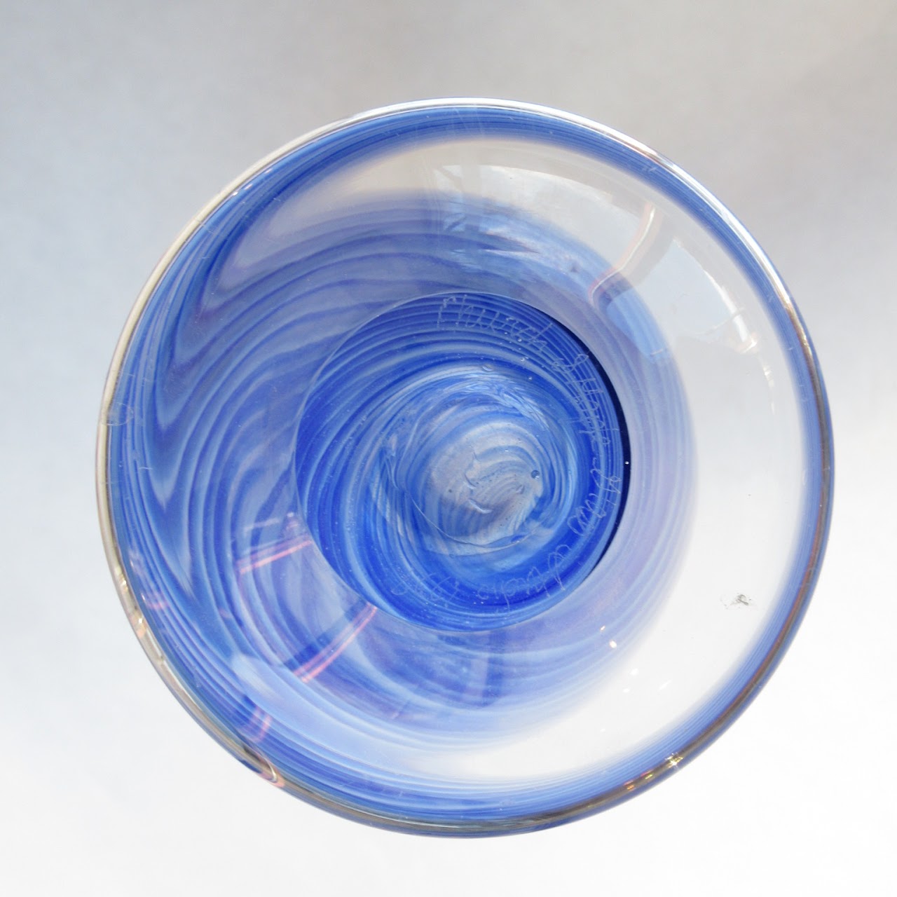 Church & Maple Art Glass Vase