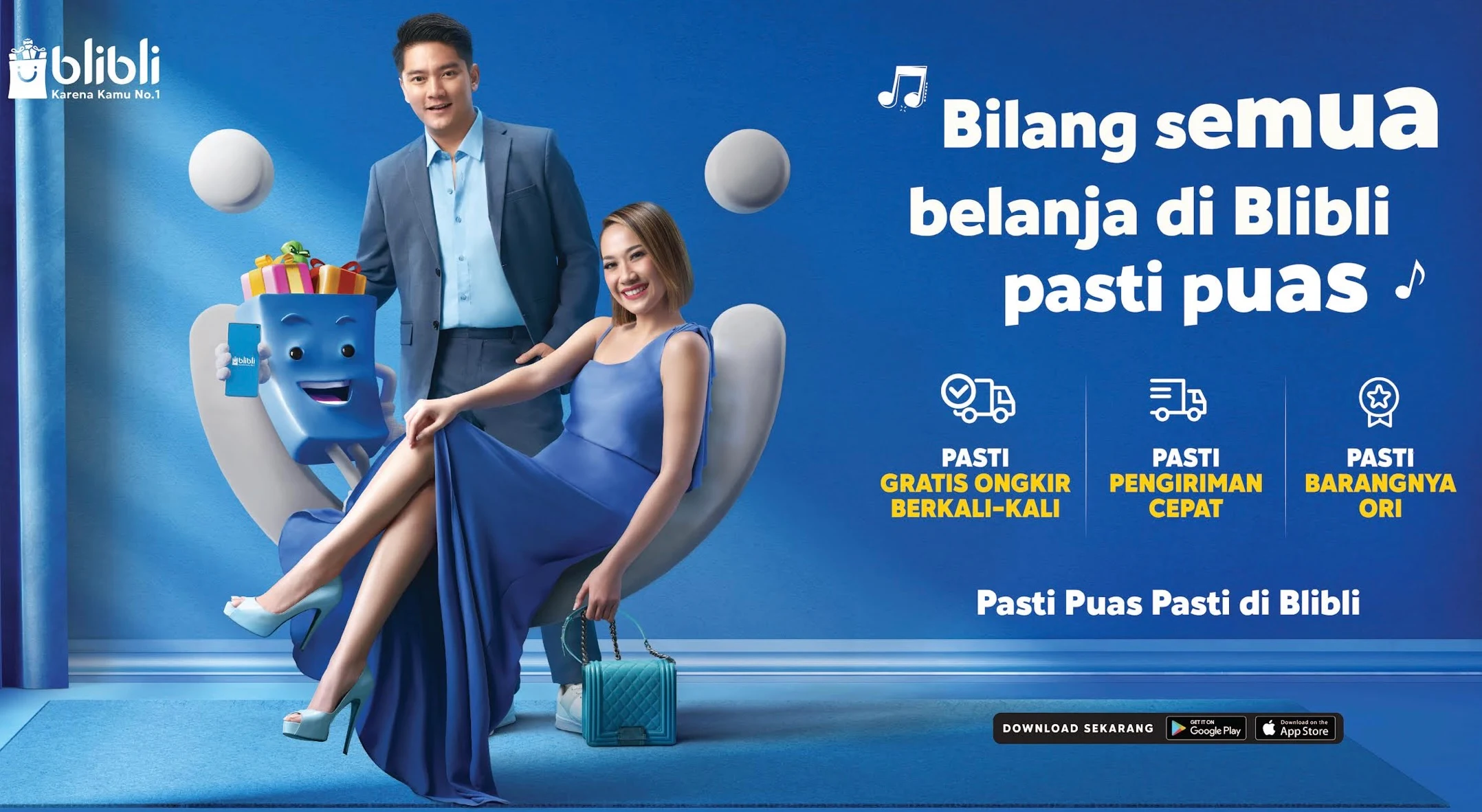 Belanja Cerdas yang Pasti Puas Ala Bunga Citra Lestari Brand Ambassador Blibli