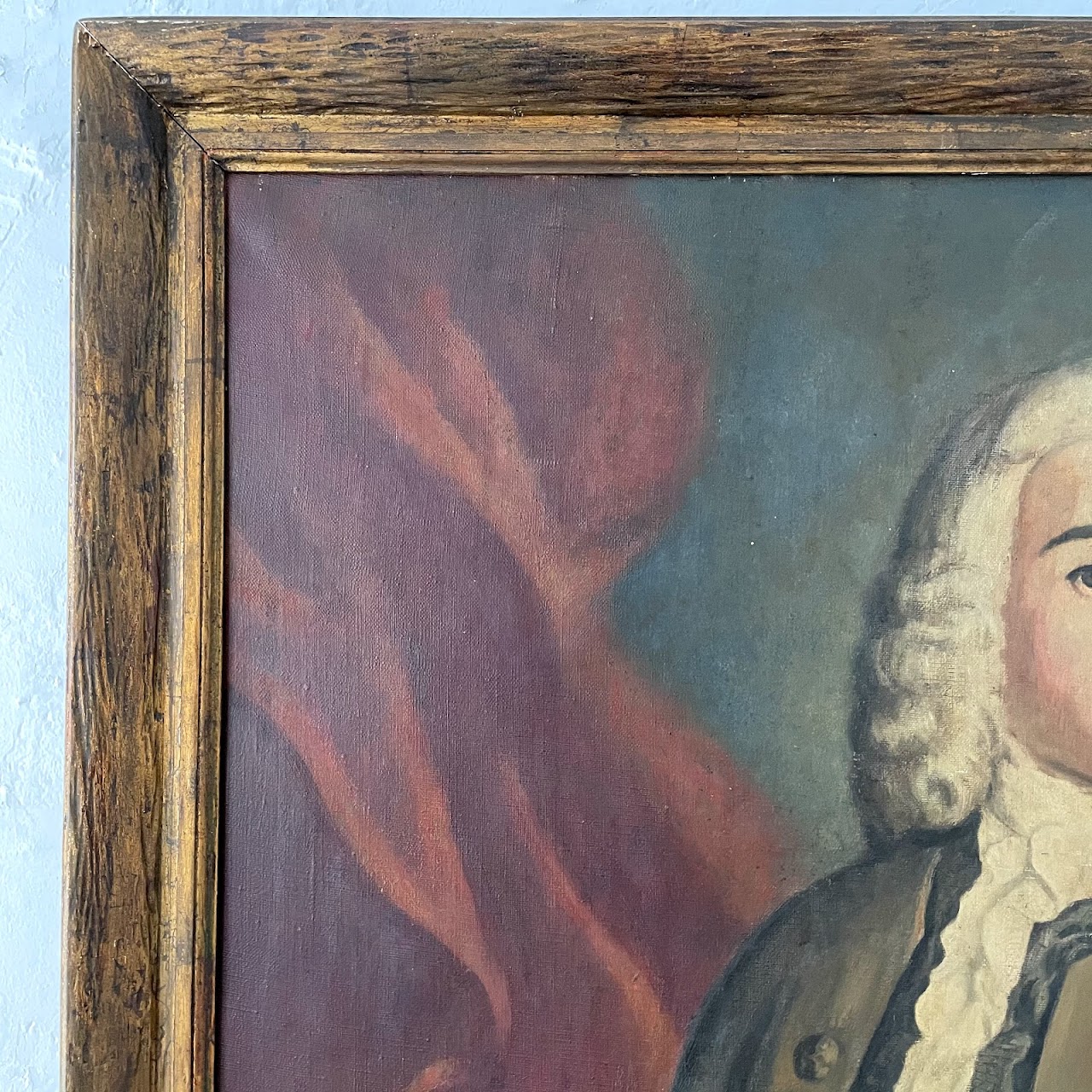 Antique Oil Portrait Painting