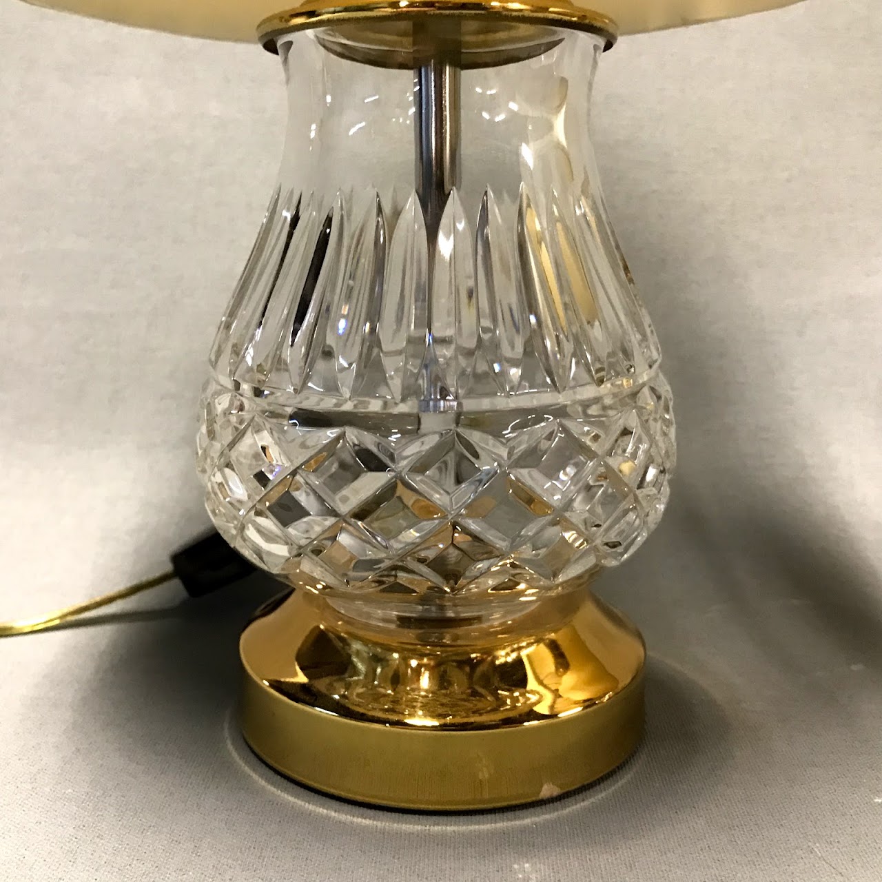 Waterford Crystal Small Lamp Pair