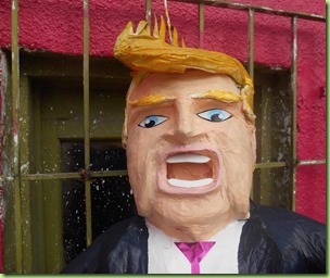 trump head pinata