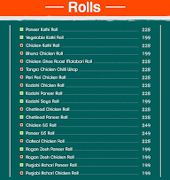 Rollz Karvaan menu 1