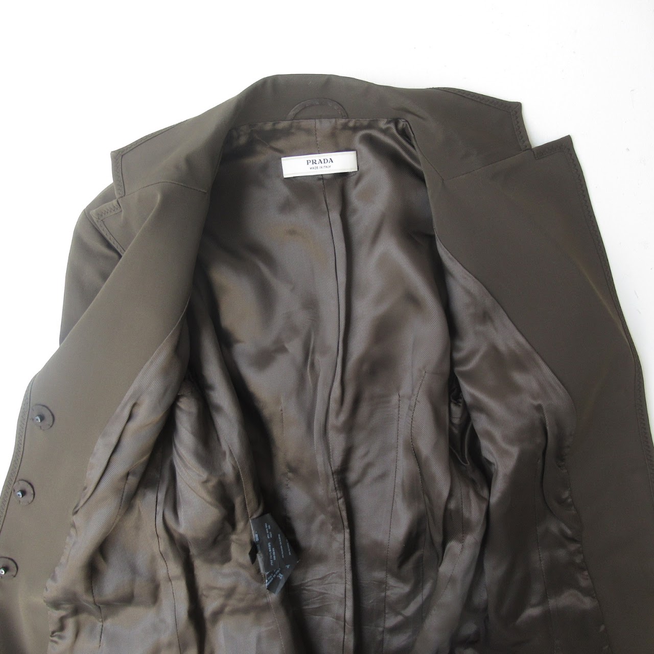 Prada Olive Blazer