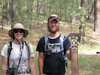 Wolf walkers at the start of Section 27 (Photo by J. Davis)