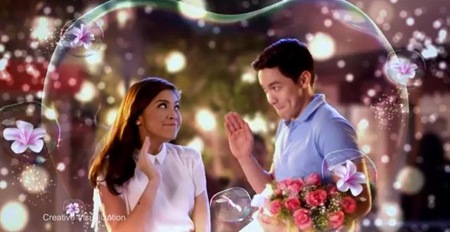 Maine Mendoza and Alden Richards for Downy
