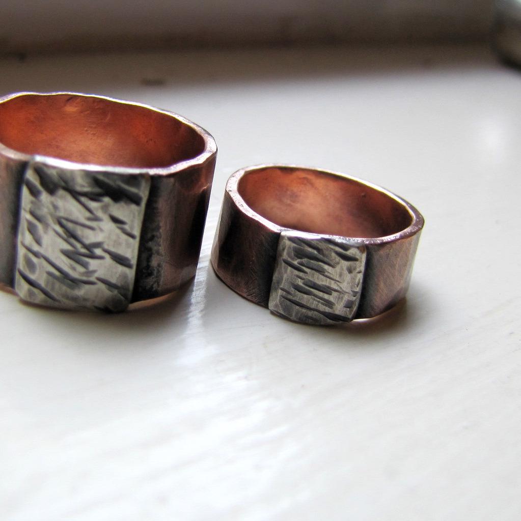 Copper Wedding Bands