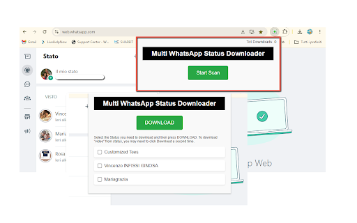 Multi WhatsApp Status Downloader Preview 2