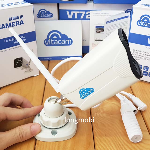 Lap dat camera ip ngoai troi vb720