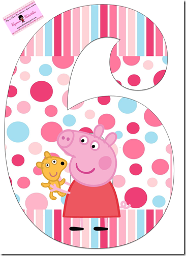 cumpleños peppa pig numeros (6)