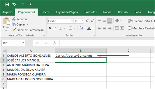 Excel - Como alterar o texto para maiúsculas, minúsculas ou primeira letra em maiúscula - Visual Dicas