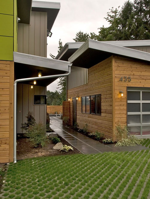 Minimalist and Stylish Single Family Prefab Home in Kirkland