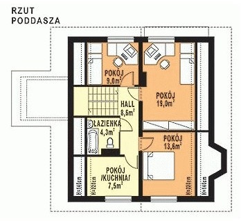 WB-3339 - Rzut poddasza