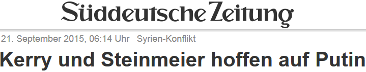 Kerry und Steinmeier hoffen auf Putin