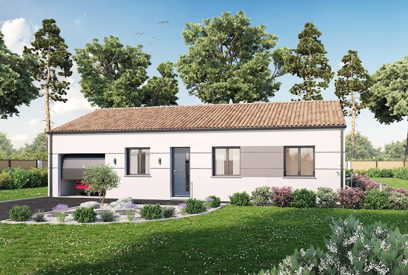  Vente Terrain + Maison - Terrain : 304m² - Maison : 83m² à Talmont-Saint-Hilaire (85440) 