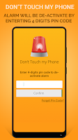 Don't touch my phone Screenshot