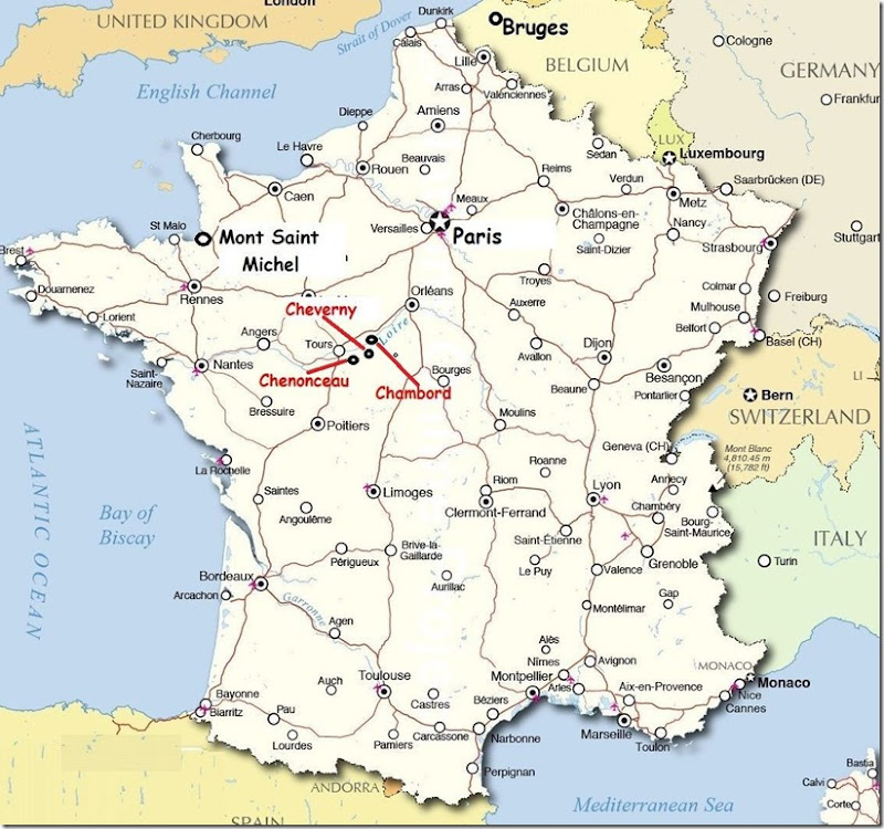 Mapa da França