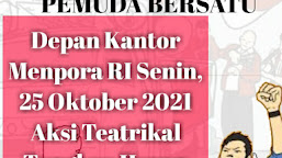 Pemuda Bersatu Akan Aksi Teatrikal depan Menpora RI Tangkap Harun Masiku dan Madam Sambut HUT Sumpah Pemuda Ke 93