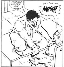 A panel from Good Cop, Bad Cop