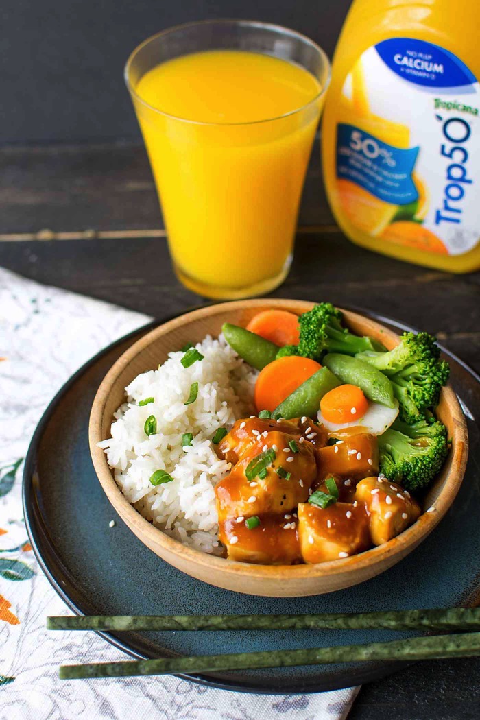Easy orange chicken. Easy orange chicken