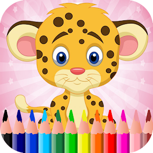 Coloring Pages For Kids Paint logo