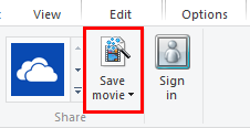 Windows, Movie Maker, 회전, 비디오