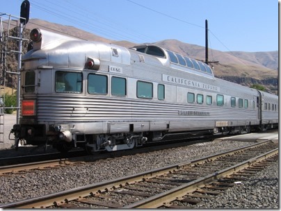 IMG_7757 Chicago, Burlington & Quincy 'California Zephyr' Dome Lounge-Observation 'Silver Solarium' in Wishram, Washington on July 3, 2009