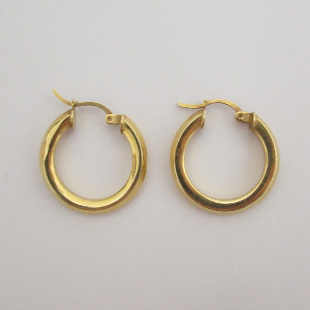 14K Gold Hoop Earrings