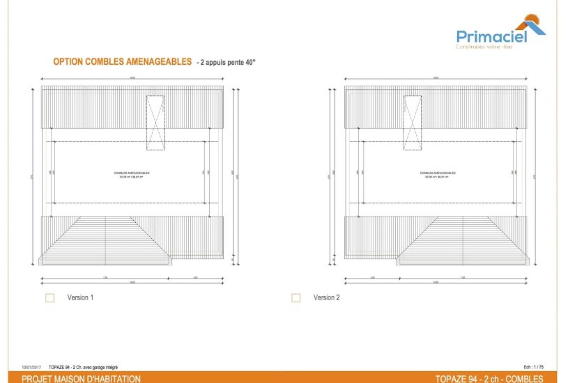  Vente Terrain + Maison - Terrain : 426m² - Maison : 68m² à La Jonchère (85540) 