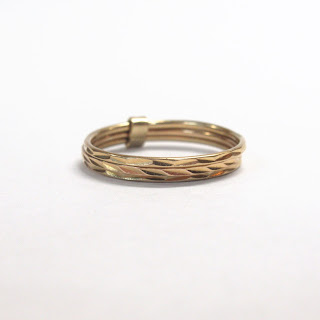 18K Gold Triple-Band Ring