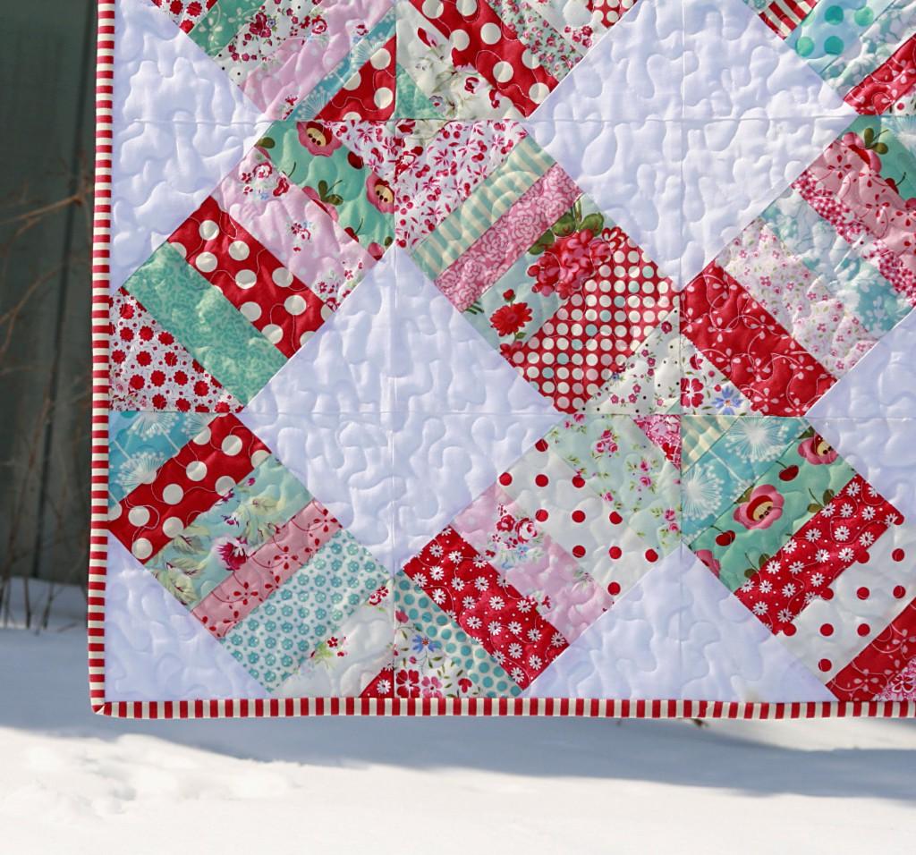 Liberated Wedding Ring Quilt & Giveaway