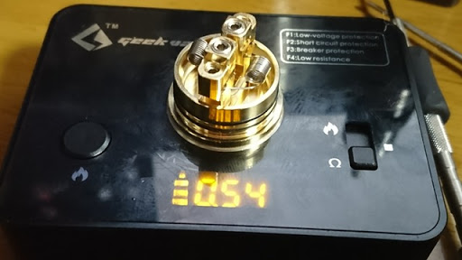 DSC 2115 thumb%25255B2%25255D - 【RDA】「Geekvape Peerless RDA」レビュー。24mm爆煙大型コイルビルド可能な高級感あふれるドリッパー！！ボトムフィード対応【ギークベープ/ビルド/電子タバコ】