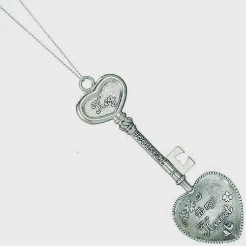  Keys to Love and Friendship Ornament - Key to My Heart