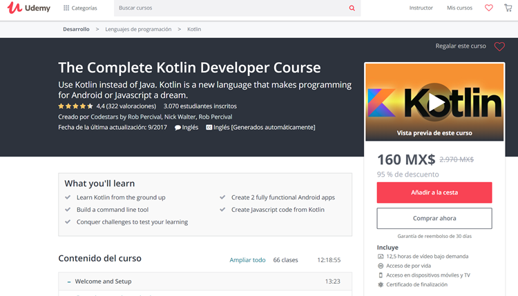 6 cursos para aprender Kotlin si vienes de Java