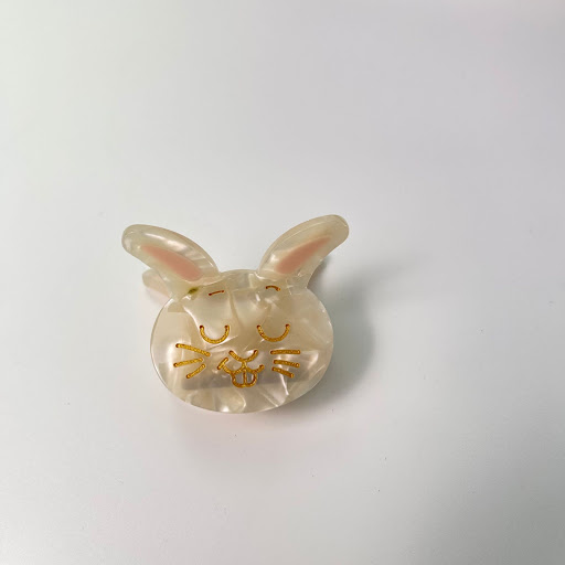 Title 16, Cute acetate rabbit clip barrette, perfect for ...