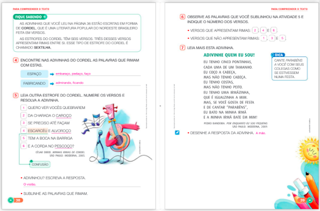 2º ano C - Ana Gabriella: 22 de março (segunda-feira): Português,  Matemática e Geografia.