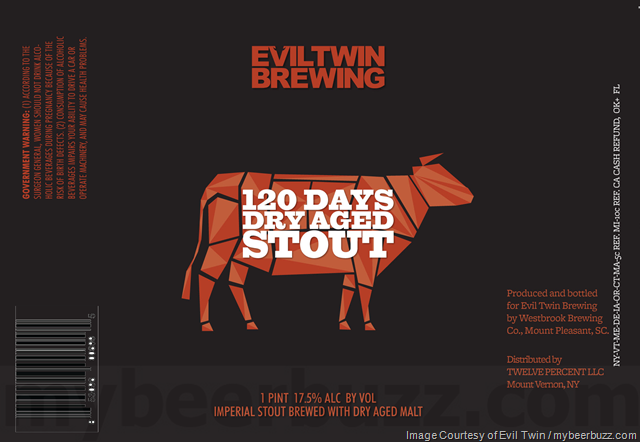 Evil Twin Adding 120 Days Dry Aged Stout