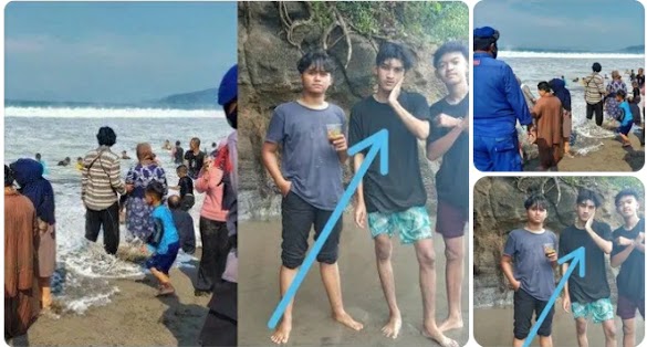 Foto Terakhir Pemuda Asal Bogor yang Hilang di Pantai Karang Hawu, Warna Celana Pendek Jadi Firasat