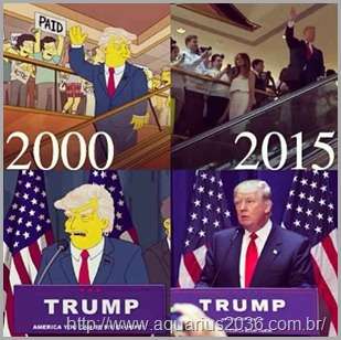 profecia simpson vitoria trump