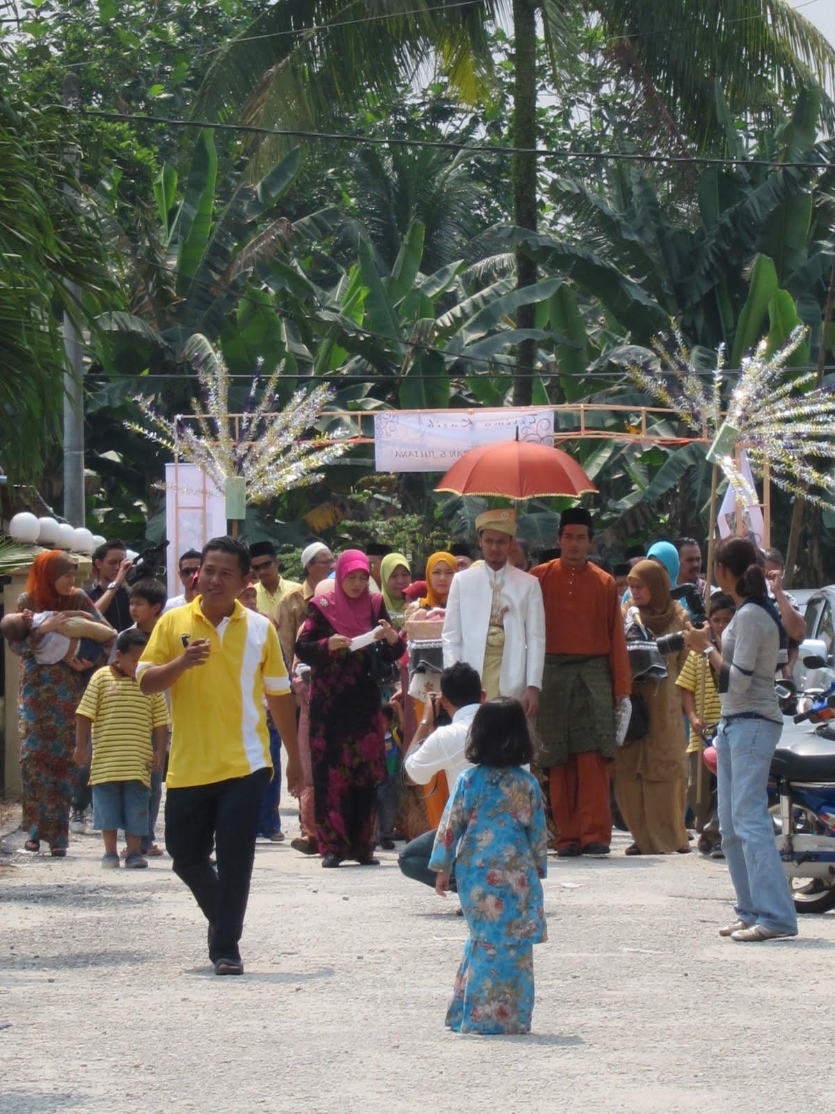 malay wedding invitation