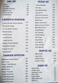 Manoj's Kake Di Hatti menu 2