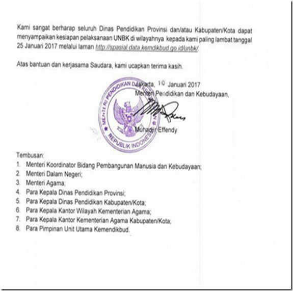 Contoh Surat Edaran Pelaksanaan Ujian Nasional - 28 images 