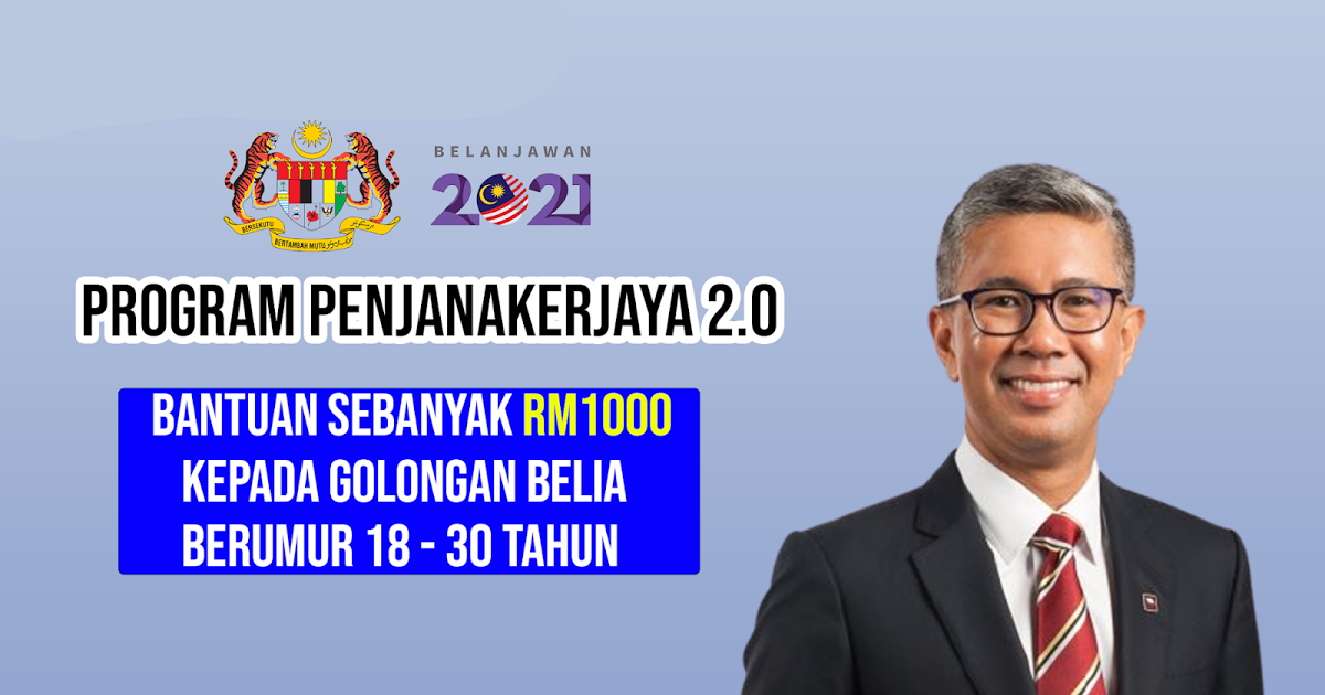 Bantuan belia rm1000 daftar online