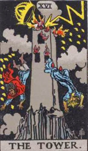 Tarot Tower Card Predicts The Fall Of Pope Benedict Xvi