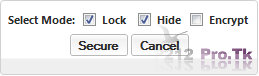 Bảo vệ thư mục bằng mật khẩu với Secure Folder miễn phí  SelectMode_SecureFolder_p212pro.tk