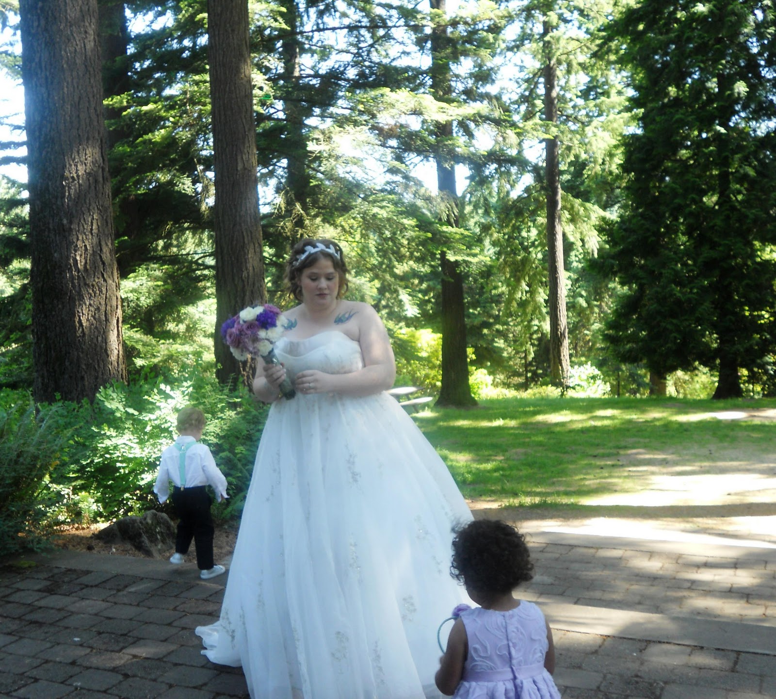 ivory and lavender wedding